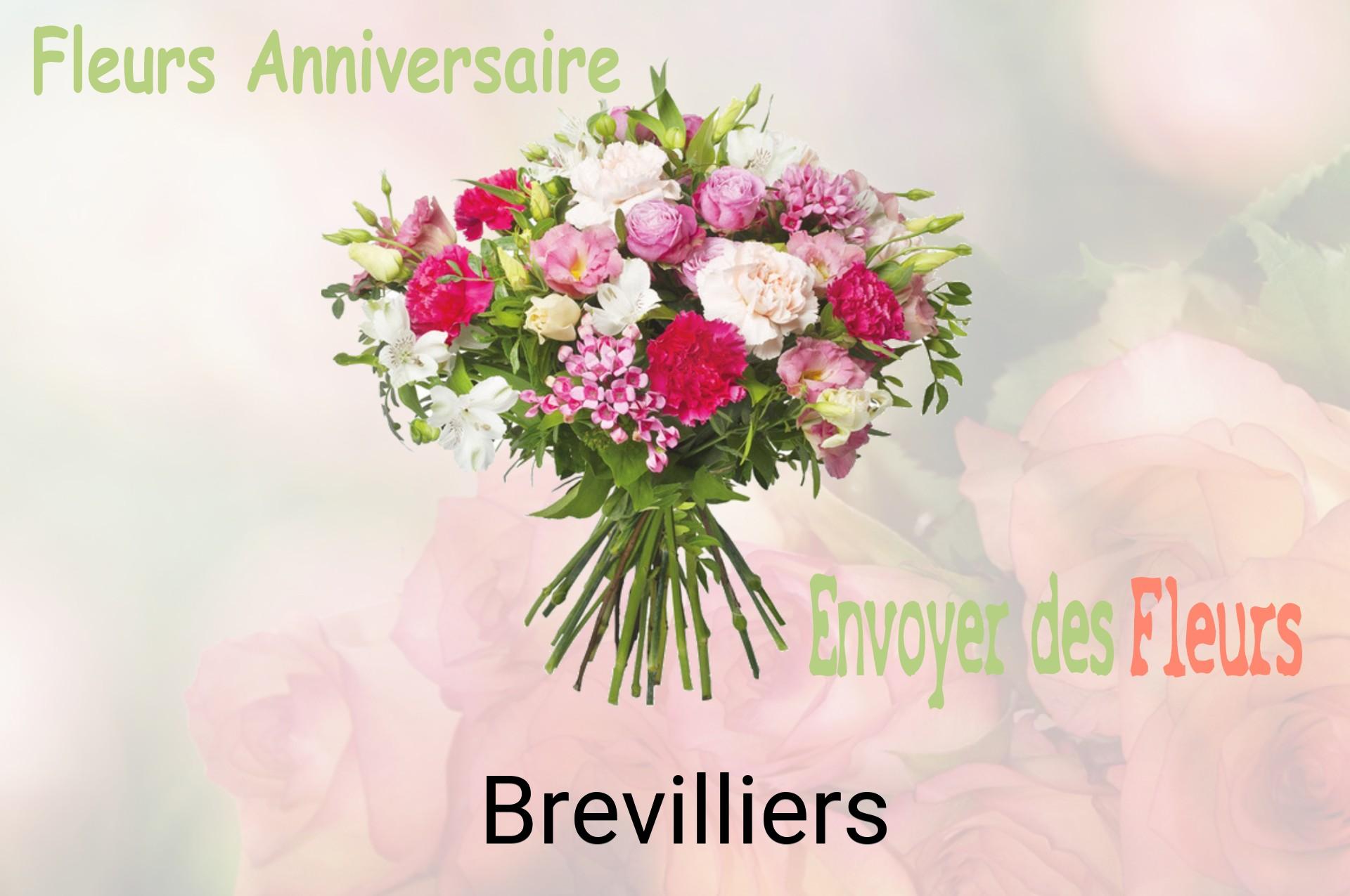 Bouquet de fleurs d’anniversaire livré à Brevilliers