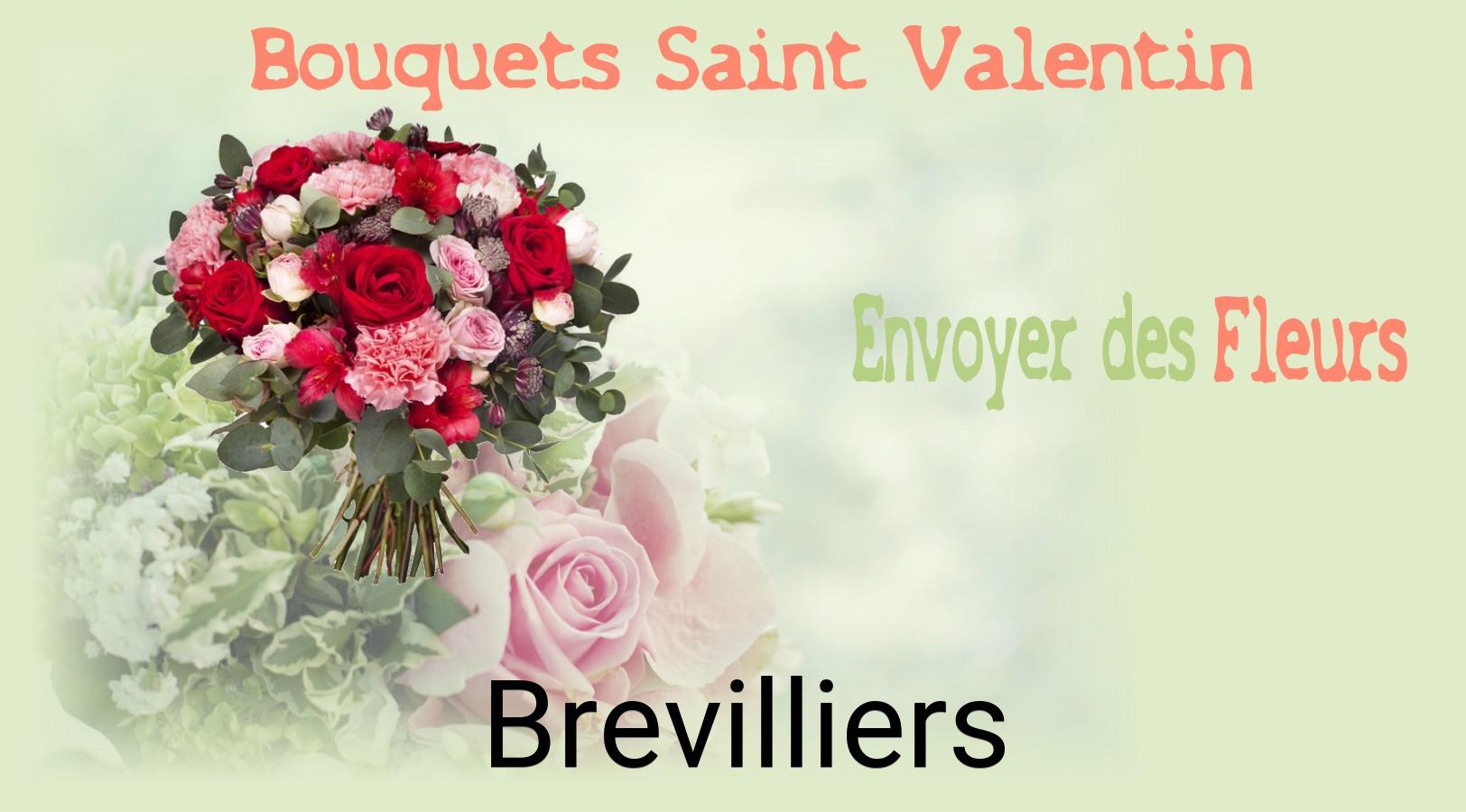 Roses de Saint-Valentin livrées à Brevilliers
